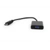 GEMBIRD HDMI į VGA adapterio kabelis, vienas prievadas, juodas