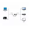 Gembird A-HDMI-VGA-02 kabelio lyčių keitiklis VGA D-Sub juodas
