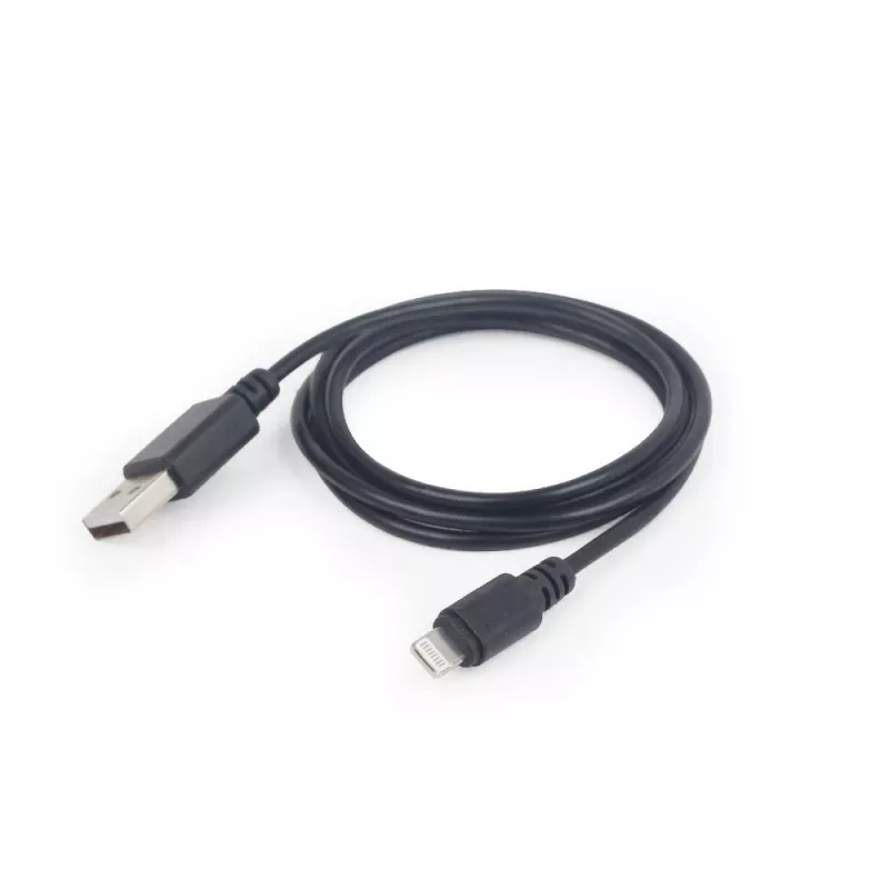 GEMBIRD USB į Apple Lightning sinchronizavimo ir įkrovimo kabelis, 2m - juodas