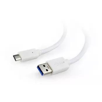 GEMBIRD USB 3.0 AM į Type-C kabelis (AM/CM) 1 m - baltas