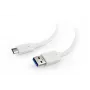 GEMBIRD USB 3.0 AM į Type-C kabelis (AM/CM) 1 m - baltas