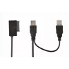 GEMBIRD išorinis USB į SATA adapteris plonam SATA SSD, DVD