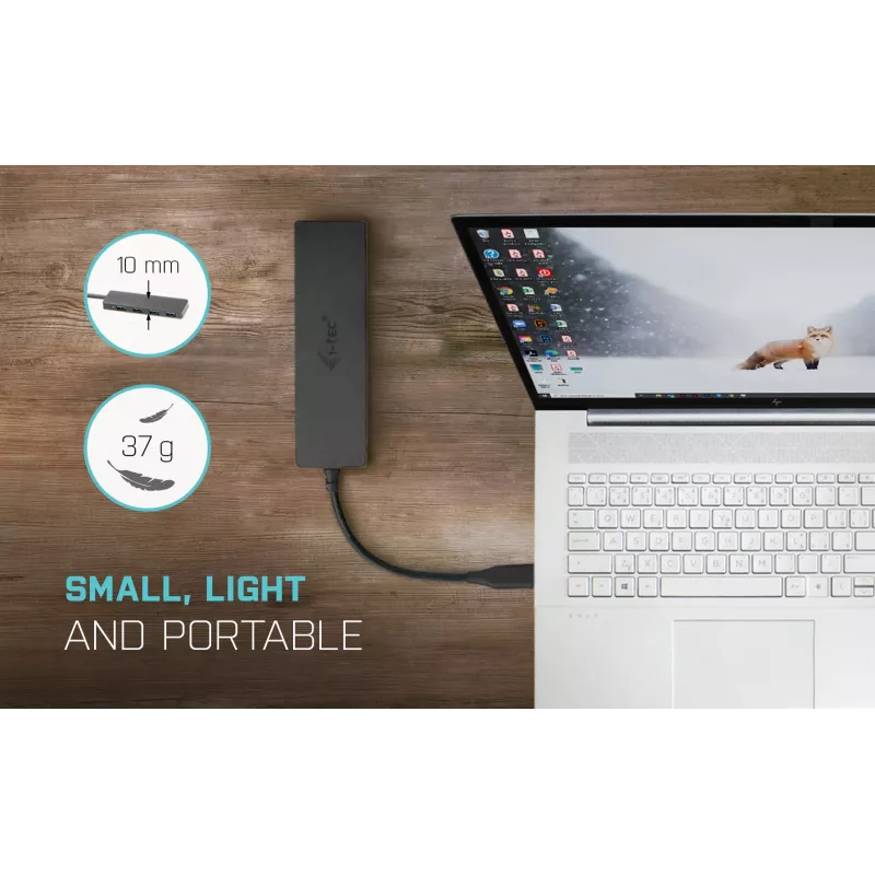i-tec Advance USB-C plonas Passive HUB 4 Port