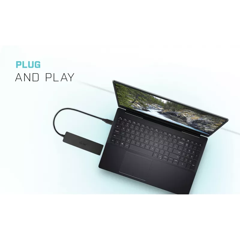 i-tec Advance USB-C plonas Passive HUB 4 Port