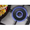Amica PG6411SR Įmontuojama dujinė kaitlentė, 4 zonos, mechaninis valdymas