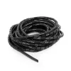 GEMBIRD 12 mm spiralinis kabelių apvalkalas, 10 m - juodas