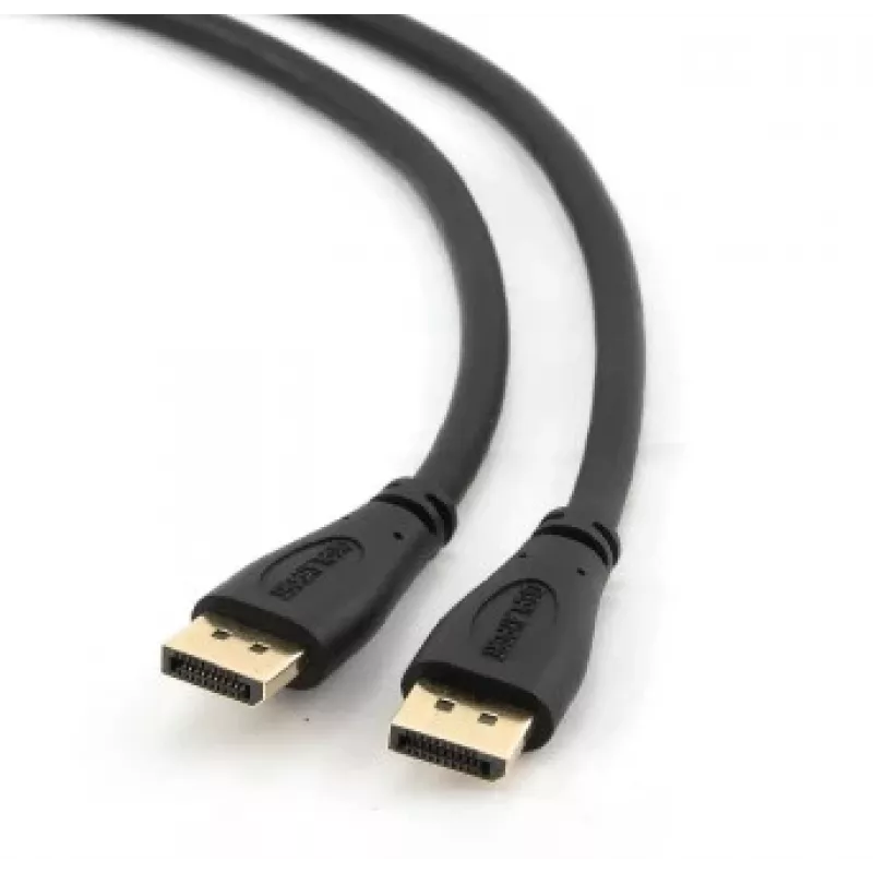 DisplayPort laidas GEMBIRD CC-DP2-10 — DisplayPort į DisplayPort, 3 m, juodas, paauksuoti kontaktai