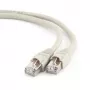 Tinklo kabelis Gembird Cat6 U/UTP PP6U-0.5M, 0,5 m, RJ-45 kištukas į RJ-45 kištuką, baltas, AWG24