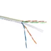 Tinklo kabelis Gembird Cat6 U/UTP PP6U-0.5M, 0,5 m, RJ-45 kištukas į RJ-45 kištuką, baltas, AWG24