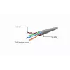 Tinklo kabelis Gembird Cat6 U/UTP PP6U-0.5M, 0,5 m, RJ-45 kištukas į RJ-45 kištuką, baltas, AWG24
