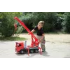 Lena GIGA TRUCKS gaisrinis kraninis sunkvežimis Arocs, kraninio sunkvežimio modelis, 3 m., juoda, pilka, raudona