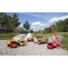 Lena GIGA TRUCKS gaisrinis kraninis sunkvežimis Arocs, kraninio sunkvežimio modelis, 3 m., juoda, pilka, raudona