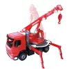 Lena GIGA TRUCKS gaisrinis kraninis sunkvežimis Arocs, kraninio sunkvežimio modelis, 3 m., juoda, pilka, raudona