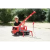 Lena GIGA TRUCKS gaisrinis kraninis sunkvežimis Arocs, kraninio sunkvežimio modelis, 3 m., juoda, pilka, raudona
