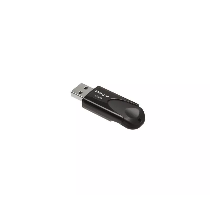 PNY Attache 4 2.0 - 128GB USB atmintukas - USB 2.0 - Rašymas 8 MB/s, skaitymas 25 MB/s