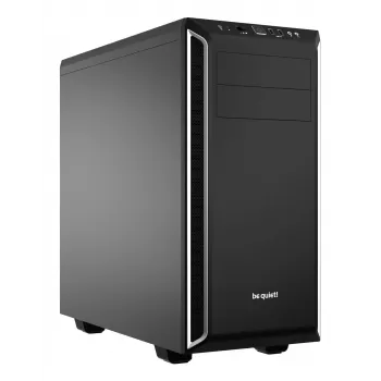 be quiet Pure Base 600 Midi Tower juoda, sidabrinė