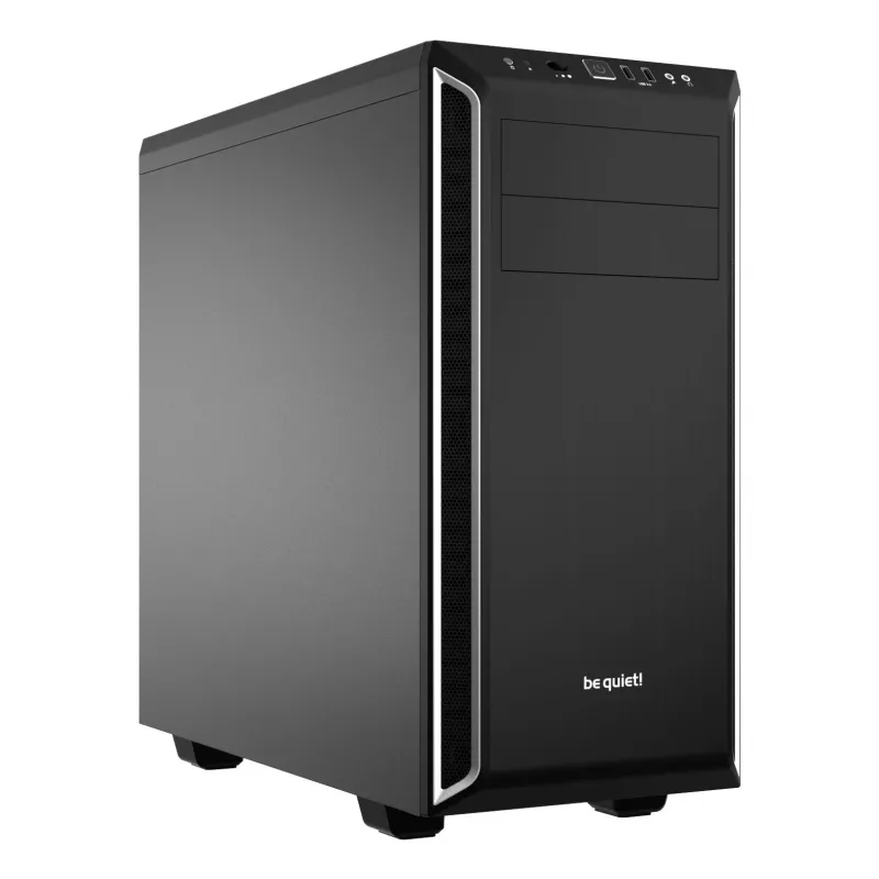 be quiet Pure Base 600 Midi Tower juoda, sidabrinė