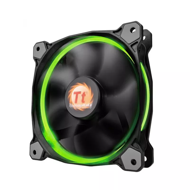 THERMALTAKE Riing 12 LED RGB 256 spalvų aukšto statinio slėgio LED radiatoriaus ventiliatorius (3 ventiliatorių rinkinys)