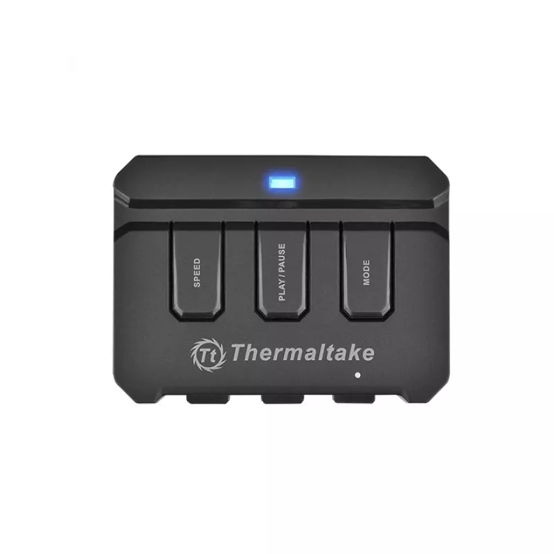 THERMALTAKE Riing 12 LED RGB 256 spalvų aukšto statinio slėgio LED radiatoriaus ventiliatorius (3 ventiliatorių rinkinys)