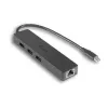 i-tec Advance USB-C plonas Passive HUB 3 Port + Gigabit Ethernet Adapter