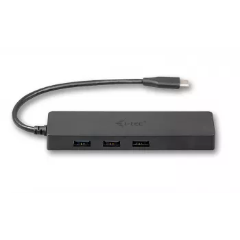 i-tec Advance USB-C plonas Passive HUB 3 Port + Gigabit Ethernet Adapter