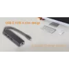 i-tec Advance USB-C plonas Passive HUB 3 Port + Gigabit Ethernet Adapter