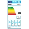 Amica OSC5112W virtuvės gartraukis, aliuminio filtras, 65 dB