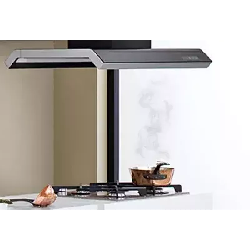 Amica OSC5112W virtuvės gartraukis, aliuminio filtras, 65 dB