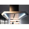 Amica OSC5112W virtuvės gartraukis, aliuminio filtras, 65 dB
