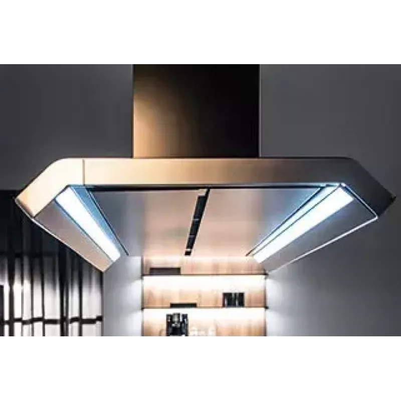 Amica OSC5112W virtuvės gartraukis, aliuminio filtras, 65 dB