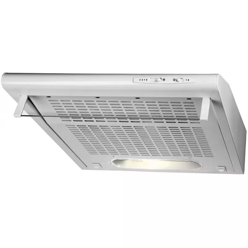 Amica OSC5112W virtuvės gartraukis, aliuminio filtras, 65 dB