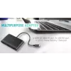 USB-C į HDMI kelioninis adapteris ITEC i-tec USB C HDMI kelioninis adapteris PD/Duomenys – juodas, mikroschemų rinkinys RTS5403/RTS5404/RTS5411/PS176, 90×58×14 mm