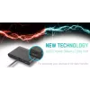 USB-C į HDMI kelioninis adapteris ITEC i-tec USB C HDMI kelioninis adapteris PD/Duomenys – juodas, mikroschemų rinkinys RTS5403/RTS5404/RTS5411/PS176, 90×58×14 mm