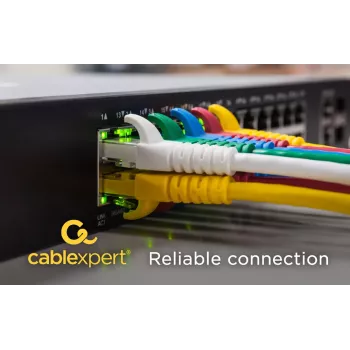 GEMBIRD komutacinis kabelis - CAT6 - UTP - 50cm - Geltona