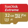 WESTERN DIGITAL SanDisk micro SDXC Extreme 32GB (A1/ V30/ U3/ UHS-I/ Cl.10/ R100/ W60) + adapteris veiksmo kamerai