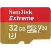 WESTERN DIGITAL SanDisk micro SDXC Extreme 32GB (A1/ V30/ U3/ UHS-I/ Cl.10/ R100/ W60) + adapteris veiksmo kamerai