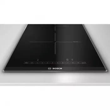 Bosch PIB375FB1E kaitlentė juoda, nerūdijantis plienas Įmontuojama zoninė indukcinė kaitlentė 2 zonos
