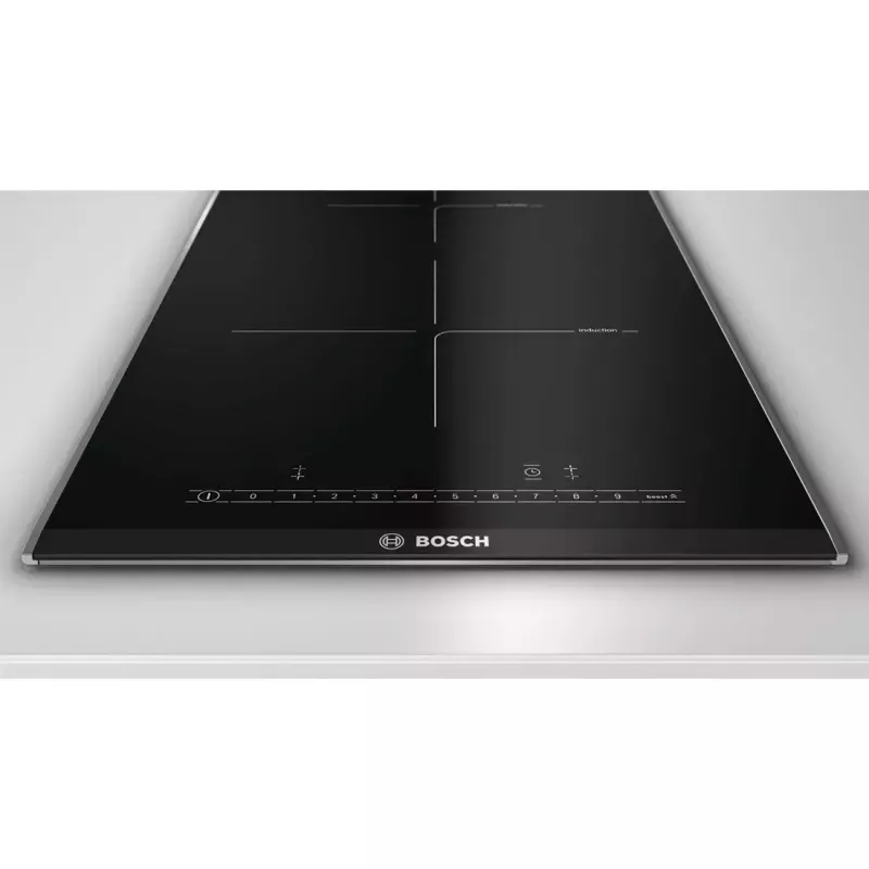 Bosch PIB375FB1E kaitlentė juoda, nerūdijantis plienas Įmontuojama zoninė indukcinė kaitlentė 2 zonos