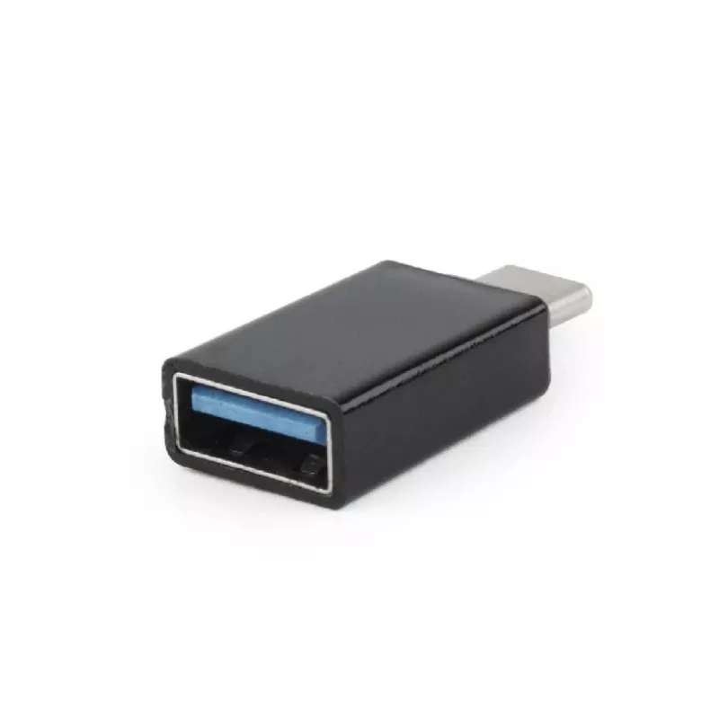 USB grafikos adapteris Gembird A-USB3-CMAF-01 — USB Type-C į USB (USB 2.0 / 3.2 Gen 1), kompaktiškas, juodas
