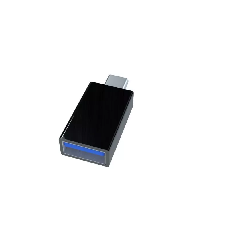 USB grafikos adapteris Gembird A-USB3-CMAF-01 — USB Type-C į USB (USB 2.0 / 3.2 Gen 1), kompaktiškas, juodas