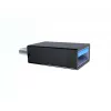 USB grafikos adapteris Gembird A-USB3-CMAF-01 — USB Type-C į USB (USB 2.0 / 3.2 Gen 1), kompaktiškas, juodas