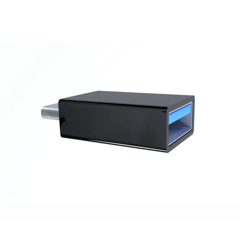 USB grafikos adapteris Gembird A-USB3-CMAF-01 — USB Type-C į USB (USB 2.0 / 3.2 Gen 1), kompaktiškas, juodas