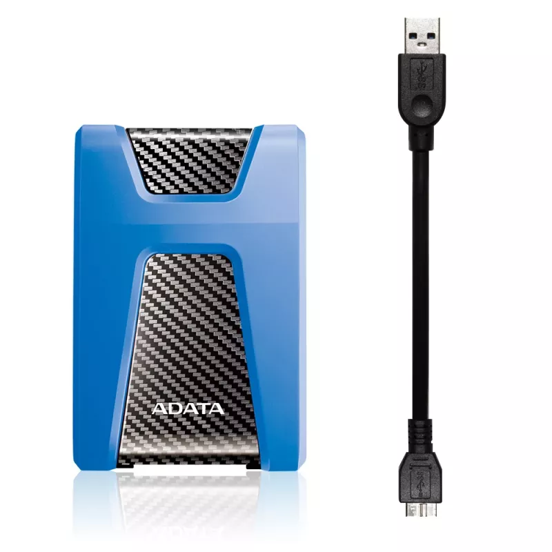 ADATA HD650 išorinis kietasis diskas 1 TB 2,5 colio Micro-USB B 3.2 Gen 1 (3.1 Gen 1) Mėlynas