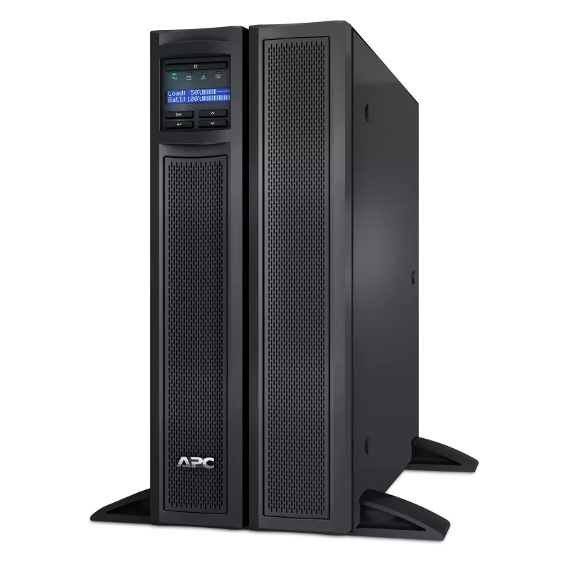 APC Smart-UPS X SMX2200HVNC - 2200VA, 8x C13 + 2x C19 lizdai, USB, praplečiamas veikimo laikas, mažas gylis, NMC