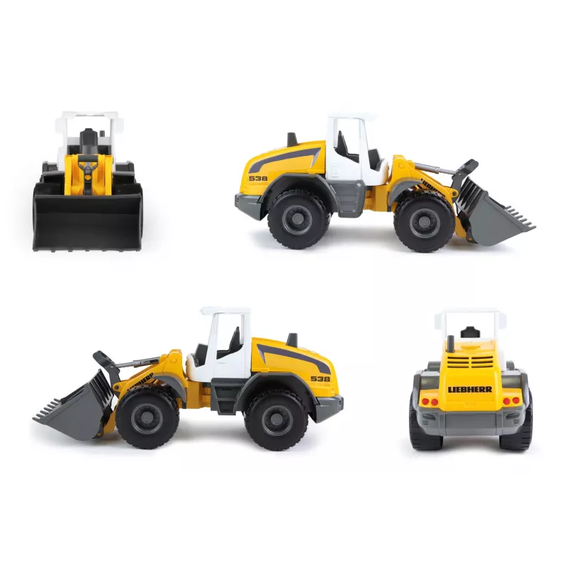 Lena Worxx Liebherr L538 Litronic, Wheel loader model, 3 yr(s), Plastikas, Juoda, Pilka, Balta, Geltona