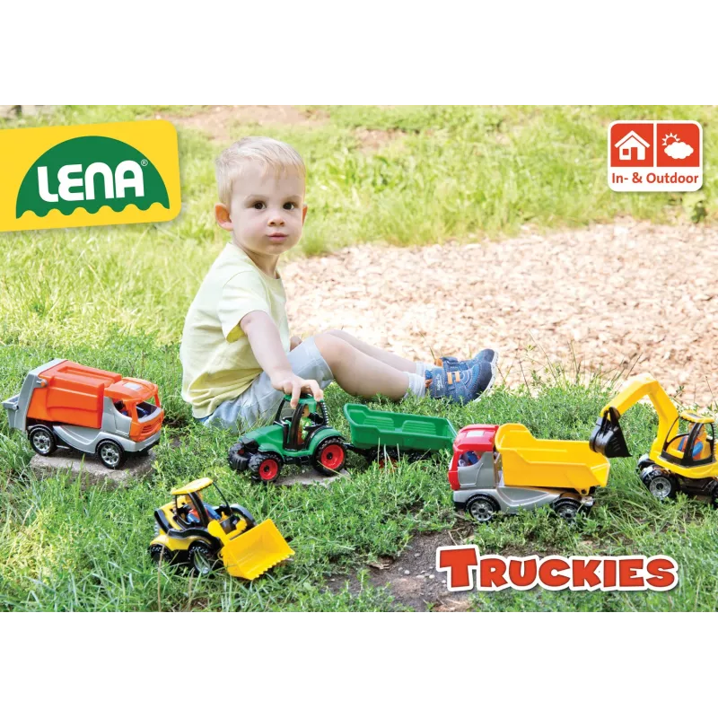 “Lena Truckies 01625” – žaislinė transporto priemonė / žaidimo trasa