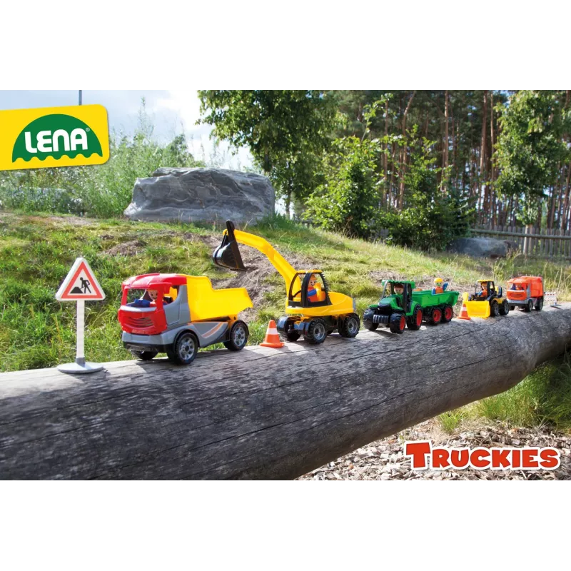 “Lena Truckies 01625” – žaislinė transporto priemonė / žaidimo trasa