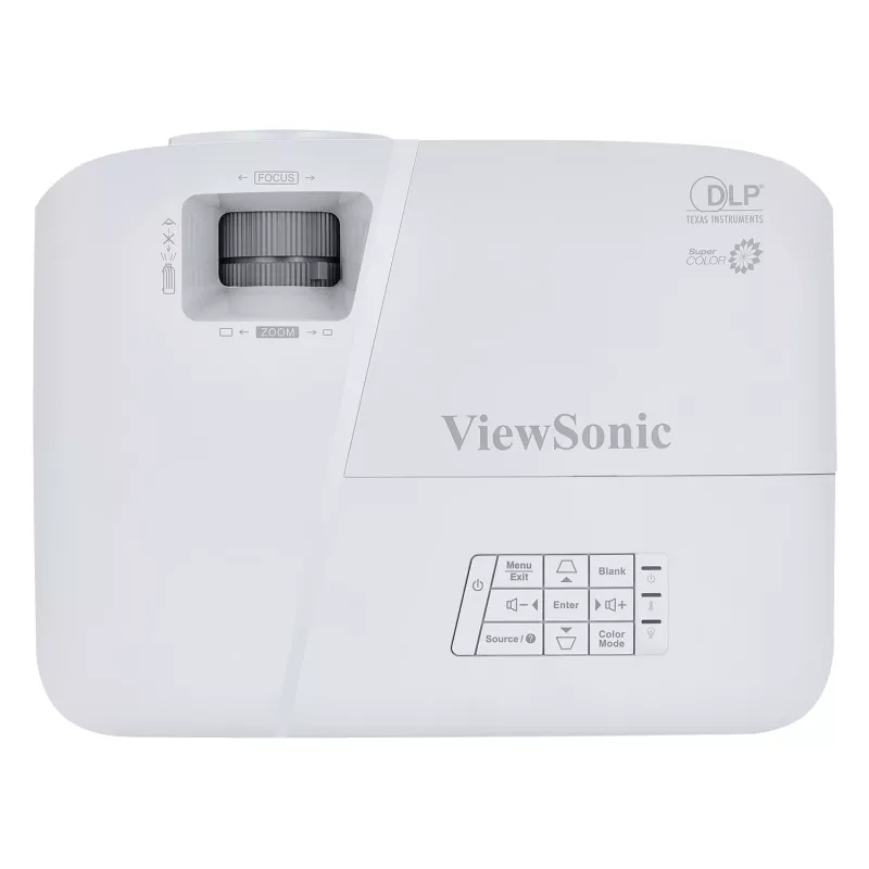 Viewsonic PA503S duomenų projektorius Standartinio atstumo projektorius 3600 ANSI liumenų DLP SVGA (800x600) Pilka, Balta