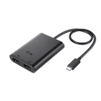 i-tec USB-C 3.1 Dual 4K HDMI vaizdo adapteris, 3.2 Gen 1 (3.1 Gen 1), USB Type-C, HDMI išvestis, 3840 x 2160 pikselių
