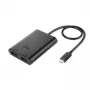 i-tec USB-C 3.1 Dual 4K HDMI vaizdo adapteris, 3.2 Gen 1 (3.1 Gen 1), USB Type-C, HDMI išvestis, 3840 x 2160 pikselių